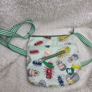 Harajuku Lovers Superheroes Comicbook Print Crossbody‎